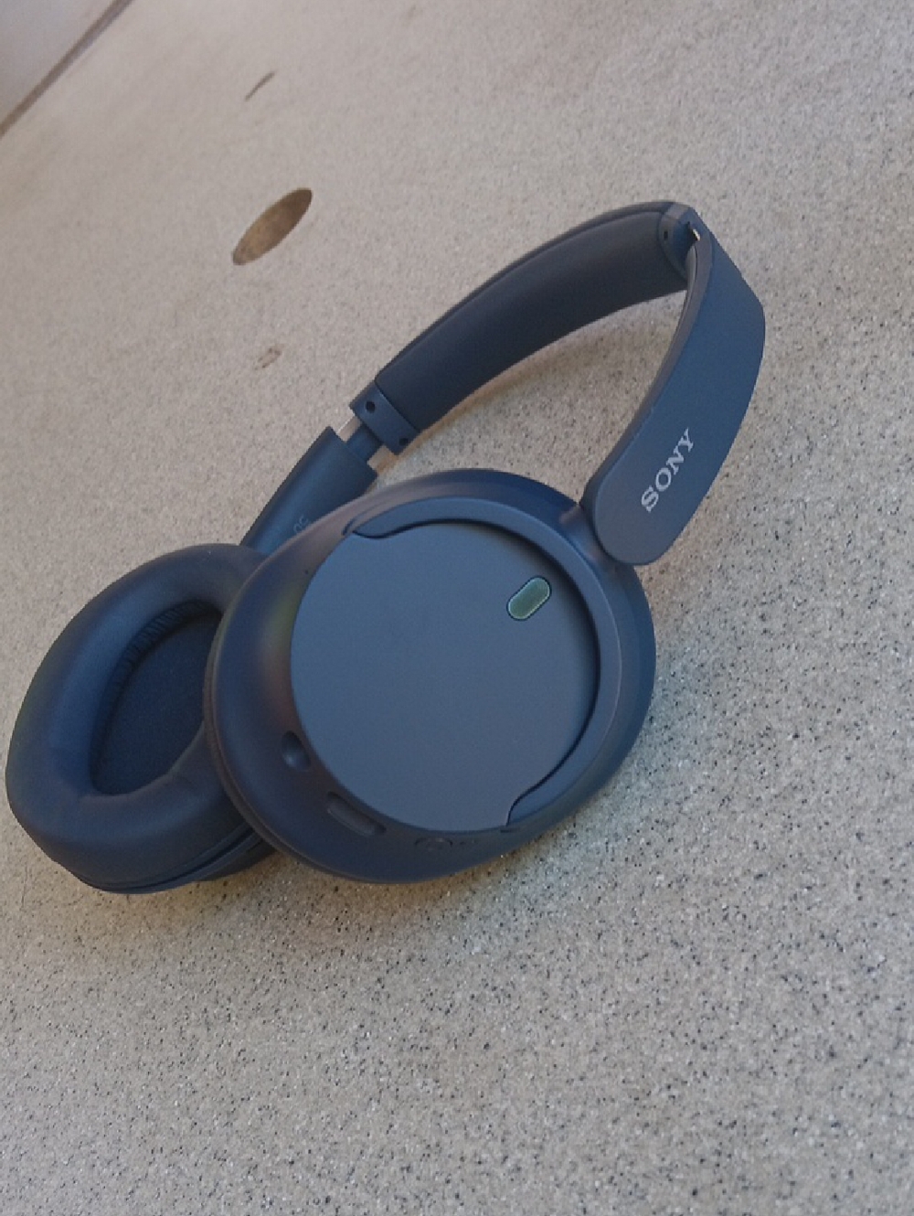 Sony Over-Ear Headphones in Deep Blue